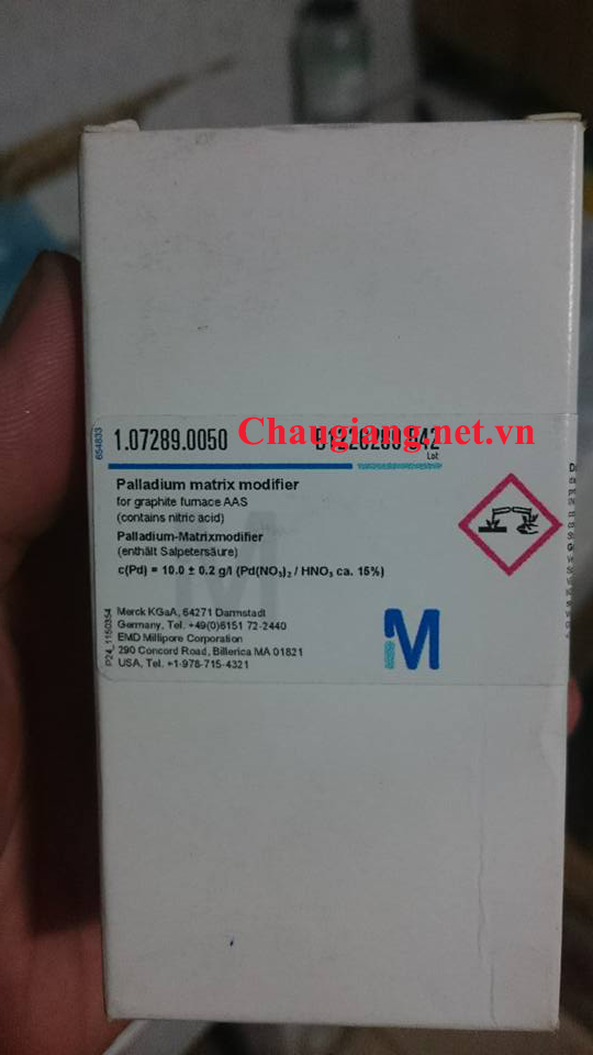 Palladium matrix modifier